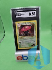 2000 Pokemon Gym Heroes Erika’s Vileplume Holo SGC 8.5 5/132